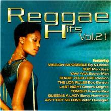 Reggae Hits Vol 21 cover picture