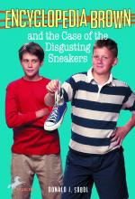 Encyclopedia Brown and the Case of the Disgusting Sneakers book cover