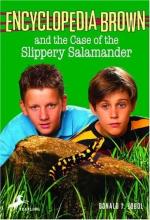 Encyclopedia Brown and the Case of the Slippery Salamander book cover