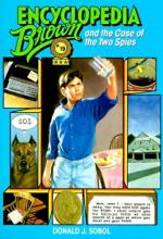 Encyclopedia Brown and the Case of the Two Spies book cover
