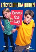 Encyclopedia Brown Saves the Day book cover