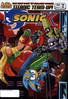 Sonic X 032 cover picture