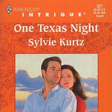 One Texas Night cover picture