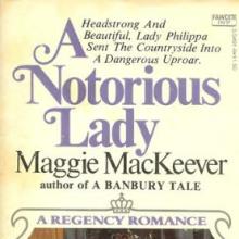 A Notorious Lady cover picture