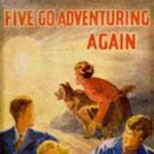 Five Go Adventuring Again cover picture