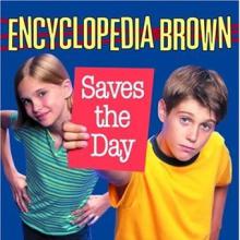 Encyclopedia Brown Saves the Day book cover
