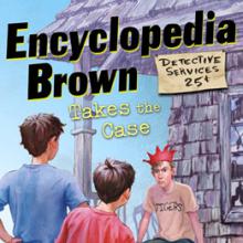 Encyclopedia Brown Takes the Case book cover