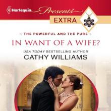 In Want of a Wife? book cover