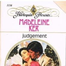 Judgement book cover