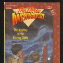 The Mystery of the Blazing Cliffs book cover