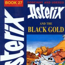 Asterix and the Black Gold cover picture