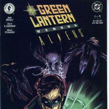 Green Lantern versus Aliens 01 cover picture