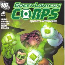 Green Lantern Corps Recharge 01 cover picture