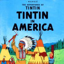 Tintin in America cover picture