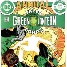 Tales of the Green Lantern Corps Annual 1 cover picture