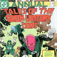 Tales of the Green Lantern Corps Annual 2 cover picture