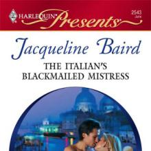 The Italian's Blackmailed Mistress cover picture