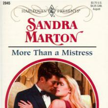 More Than a Mistress cover picture