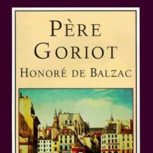Pere Goriot cover picture