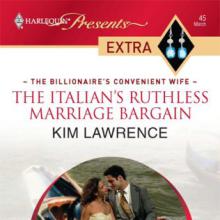 The Italian's Ruthless Marriage Bargain cover picture