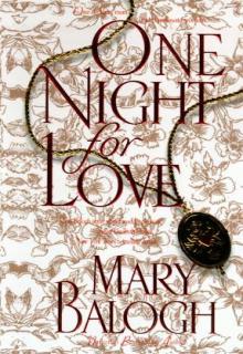 One Night For Love cover picture
