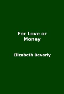 For Love Or Money cover picture