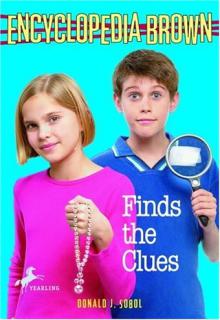 Encyclopedia Brown Finds the Clues book cover