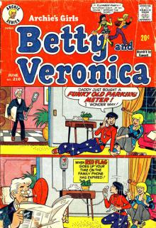 Betty And Veronica 210 cover picture