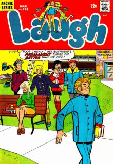Laugh Comics 216 cover picture