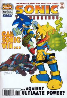 Sonic the Hedgehog 183 cover picture