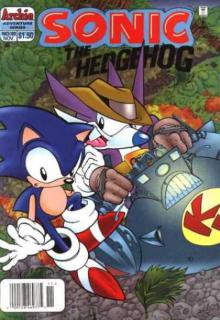 Sonic the Hedgehog 40 cover picture