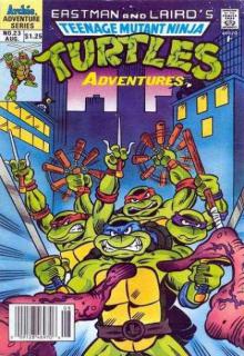 Teenage Mutant Ninja Turtles Adventures 23 cover picture