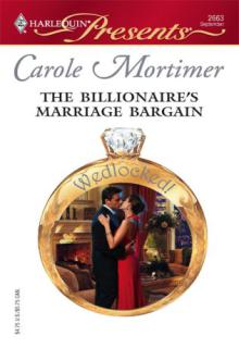 The Billionaire's Marriage Bargain cover picture