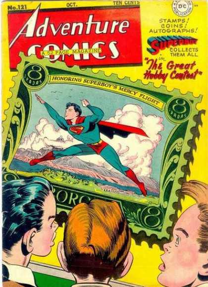 Adventure Comics 121  The Menace Of The Crimson Arrows