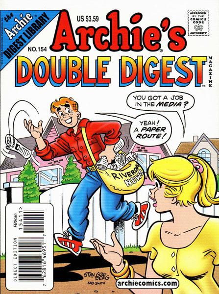 Archies Double Digest Magazine 154