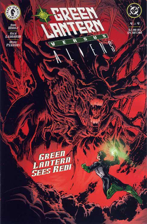 Green Lantern Sees Red