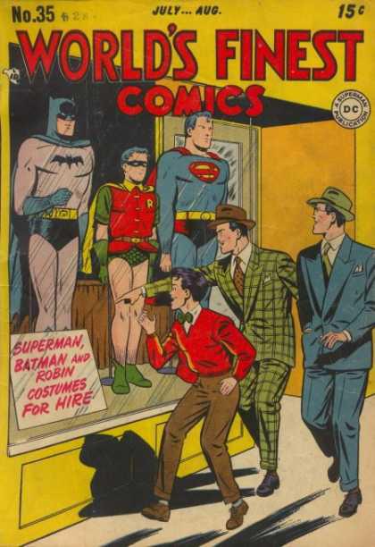 Worlds Finest Comics 035  The Bow Fails Green Arrow