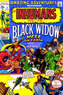 The Inhumans and the Black Widow: Hell on Earth cover picture