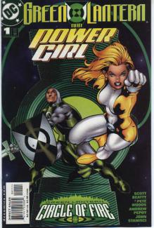 Green Lantern and Power Girl cover picture