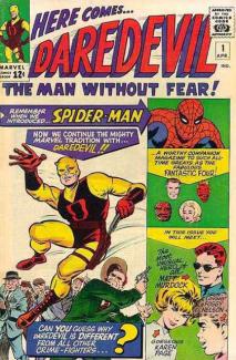 The Origin of the Daredevil cover picture