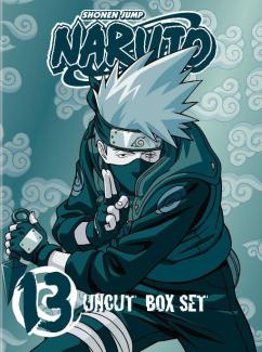 Naruto Uncut Volume 13 cover picture