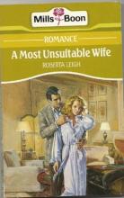 A Most Unsuitable Wife book cover