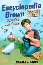 Encyclopedia Brown Cracks the Case book cover