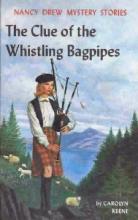 The Clue of the Whistling Bagpipes book cover