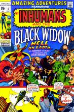 The Inhumans and the Black Widow: Hell on Earth cover picture