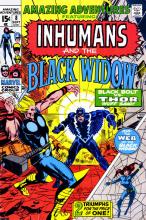 The Inhumans and the Black Widow: An Hour for Thunder cover picture