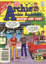 Archie Andrews Where Are You 051 cover picture