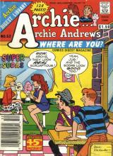 Archie Andrews Where Are You 052 cover picture