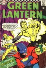 Goldface's Grudge Fight Against Green Lantern cover picture