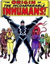 The Origin of the Inhumans cover picture